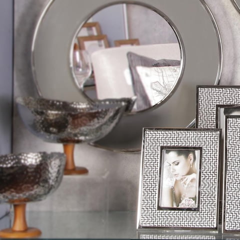 Mallorca - Porta Retrato Decorativo Basilea Gold