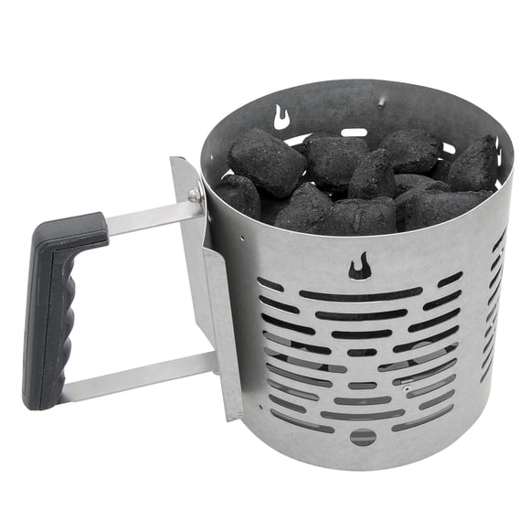 Charcoal Starter Char-Broil Half-Time tiene capacidad para 1,8 kg