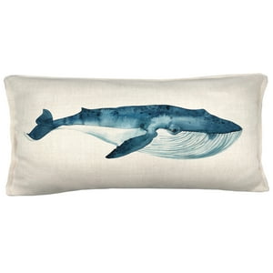 Tuyo Print - Cojín Ballena Azul 70X35