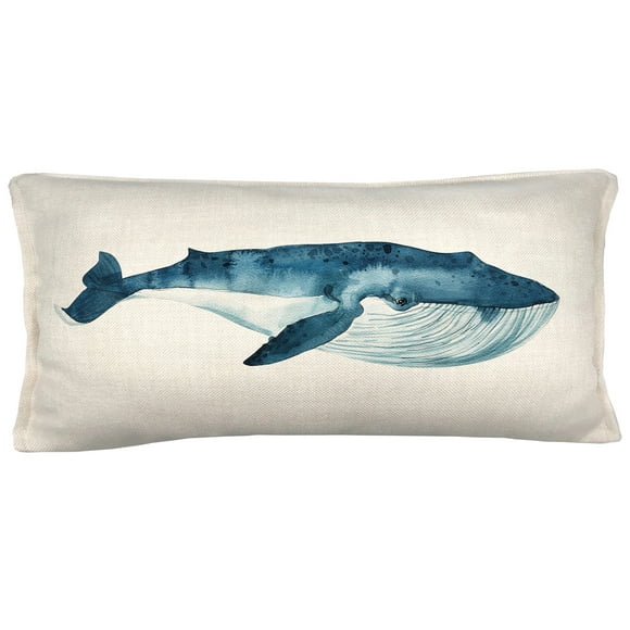 Cojín Ballena Azul 70x35