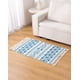 thumbnail image 3 of Juego 2 Alfombras Lino 60x90 Cm Bajada De Cama Moderna 4n09, 3 of 3
