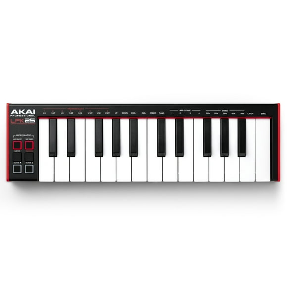 Controlador MIDI 25 Teclas Akai LPK 25 V2