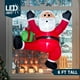 thumbnail image 3 of Papá Noel Joiedomi inflable navideño para escalar, 1,8 m, LED, 3 of 3