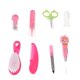 thumbnail image 2 of Kit De Cepillos Para El Cuidado Del Cabello Y Uñas Para Bebés Y Niños, 8 Uds., Color Rosa, 2 of 3