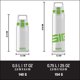 thumbnail image 4 of Botella de agua Sigg Tritan transparente de 740 ml con colador para frutas, 4 of 6