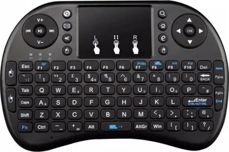 Genérico - Mini Teclado Inalámbrico Smart Tv Box Pc Control Tv