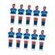 thumbnail image 3 of Juego De 10 Figuras De Futbolín, Minifiguras De Futbolín, Azul Y Blanco, 3 of 5