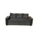 thumbnail image 2 of Sofa Wilson 3c + 2 Pouf Negro, 2 of 2
