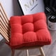 thumbnail image 5 of Xiao Hua Cojín Cuadrado Grueso Rojo para Silla de Comedor -4 Piezas, Cojín de Encaje Suave Que Reduce la Presión, Cojín Antideslizante para Silla de Comedor para Sala de Estar Silla de Ocio, 19.69 X, 5 of 5
