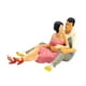 thumbnail image 3 of Figuras De Pareja Pintadas A Mano 1/64, Accesorios De Película En Miniatura, Adornos De Escena, Rosa B, 3 of 5