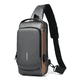 thumbnail image 1 of Bolso Banano Belug Cruzado Bandolera Antirrobo Impermeable Negro, 1 of 5