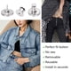 thumbnail image 5 of Set de alfileres con botones Ceryvop para jeans holgados, 12 conjuntos, 5 of 7