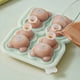 thumbnail image 2 of 1pc, Cute Teddy Bear Ice Cube Making Mold, Ice Cube Mold Ice Cube Making Tool Splash-proof Refrigerator Ice Mold Tray For Frozen Cocktail Whiskey Coffee, 2 of 3