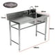 thumbnail image 4 of Lavafondos Acero Inox. 100x60x90 cm. Secador izquierdo, 4 of 11