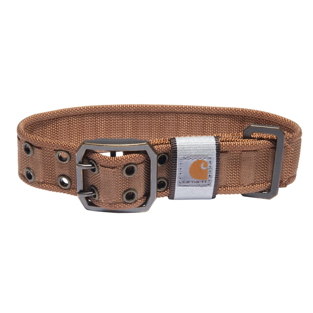 Collar para perro Carhartt Pet, totalmente ajustable, con correas anchas, color marrón