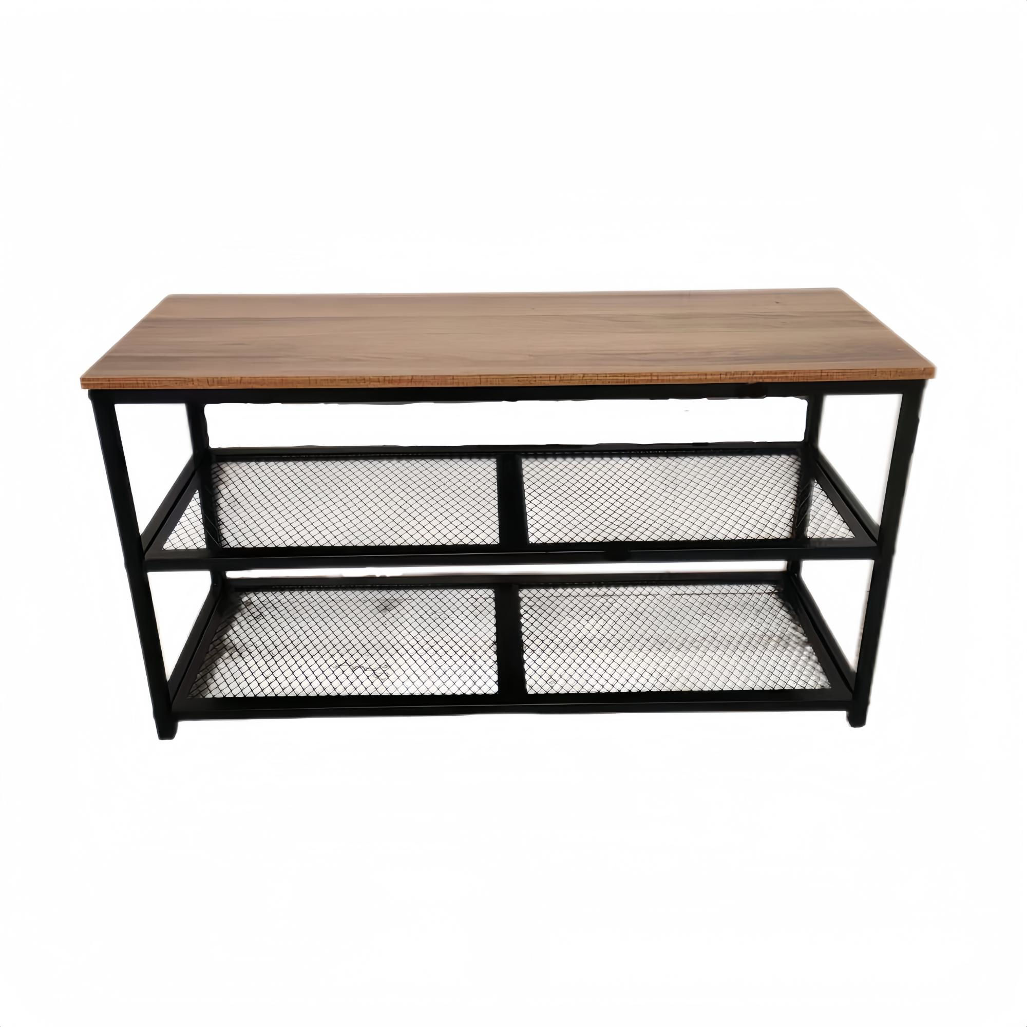 Mainstays - Rack Zapatos 42.5X30 Cm Café - Negro