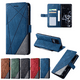 thumbnail image 2 of Stylish PU Leather Contrast Color Wallet Case for Samsung Galaxy, 2 of 3