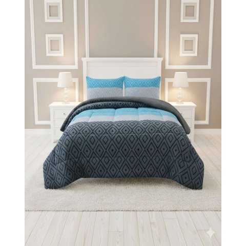 Imac Hogar - Cubrecama Premium Plush Y Chiporro - Invierno King