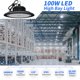 thumbnail image 3 of Luz LED de alta bahía Hugtek 100 W 14000 lm 5000 K 110‑277 V, 3 of 8