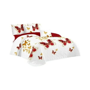 Todo Para El Hogar - Cubrecama Cobertor Quilt 2 Plaza Primera Verano