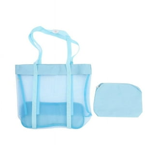 Homewell - Bolsa Transparente Celeste 46*36 Cm