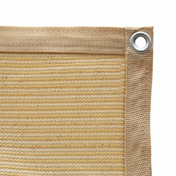 Tela para Sombra Shatex 90% UV 3.7x3.7m Color Trigo