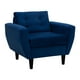 thumbnail image 2 of Sofa Bote 1c Felpa 00 Azul Marino, 2 of 6