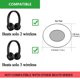 thumbnail image 2 of Almohadillas JARMOR de repuesto para Beats Solo 2.0/3.0 Rose Gold, 2 of 6
