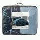 thumbnail image 2 of Plumón Estampado Deluxe Sherpa 1.5 Plazas / Triángulos Azules – Doral 170x 240 cm., 2 of 3