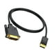 thumbnail image 2 of 2M Dp A DVI Cable Mirror Conexión De Pantalla Grande Para HDTV PC, 2 of 5