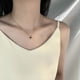 thumbnail image 3 of Gorgeous Heart-Shaped Gold Plated Stainless Steel Necklace - Perfect Gift for the Lover in Your Life!, 3 of 4