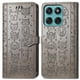 thumbnail image 2 of Funda Cartera FOXDOCK para Motorola Edge 60 , Flip PU con Relieve de Gatos y Perros, Tarjetero y Soporte, 2 of 6