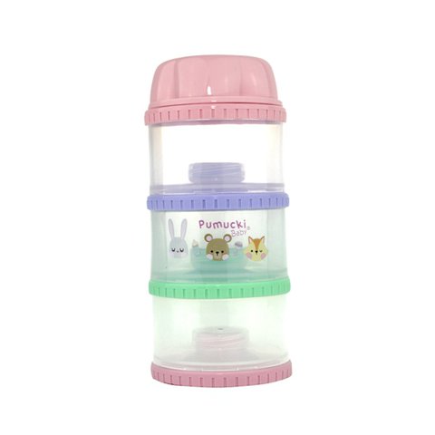Pumucki - Envase Separador De Leche 3 Niveles