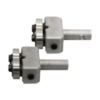 Magideal - 2X Bandswe Metal Guide Metal Kit Guía De Banda Interquangador De La Guía De La Guía De Banda Resistente Pin Para La Guía De La Pieza De La Cartera De