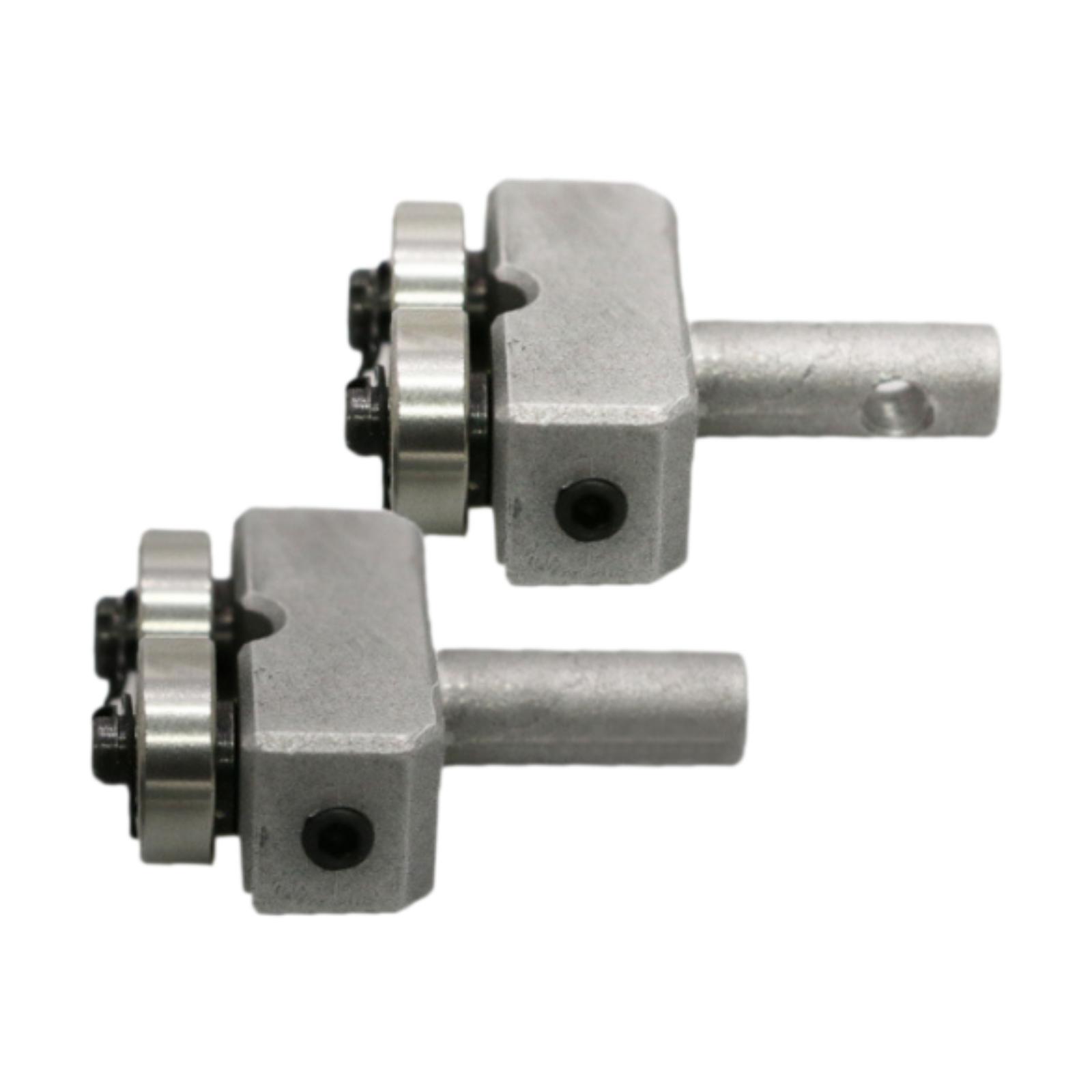 Magideal - 2X Bandswe Metal Guide Metal Kit Guía De Banda Interquangador De La Guía De La Guía De Banda Resistente Pin Para La Guía De La Pieza De La Cartera De