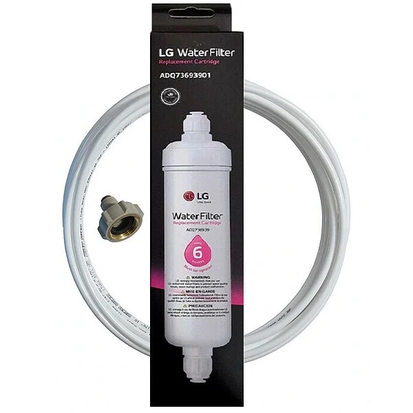 Lg - Filtro De Agua Externo Original Kit Con Manguera Y Adaptador