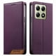 thumbnail image 1 of Funda Tipo Cartera de Cuero Sintético para XIAOMI 14T Bloqueo RFID, con Ranuras para Tarjetas y Bolsillo para Efectivo, Cierre Magnético Fuerte Morado, 1 of 6