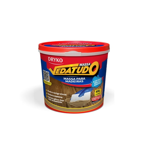 Masa repara madera Dryko Caoba 400 gr.