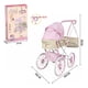 thumbnail image 4 of Coche Para Muñecas Xl Metálico Beige Niñas Bebe Juguete, 4 of 7