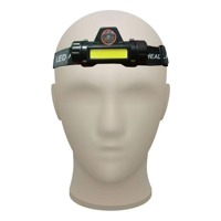 Genérico - Linterna Foco Cabeza Linterna Minera Cintillo 2En1 Carga Usb Luz Blanco