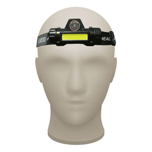 Genérico - Linterna Foco Cabeza Linterna Minera Cintillo 2En1 Carga Usb Luz Blanco