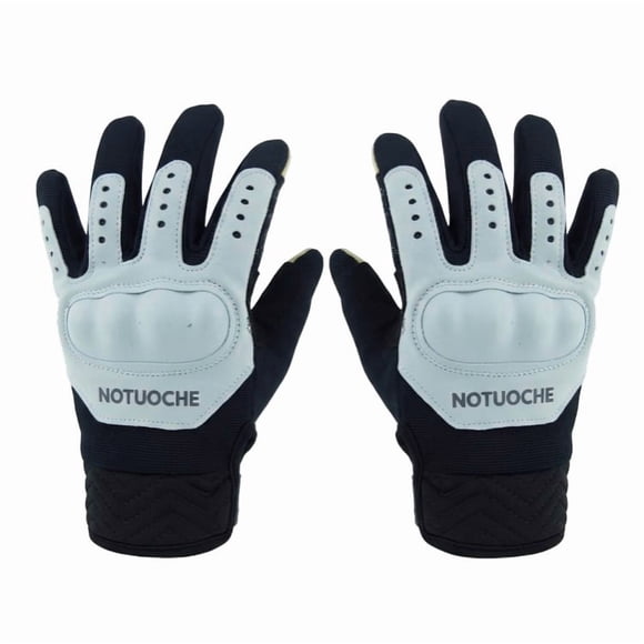 Guante Para Moto Con Proteccion Gris