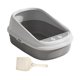 thumbnail image 3 of Cajas De Arena Para Gatos Grandes, Con Lados Altos, Para Gatos Peque?os Y Grandes, XL, Gris, 3 of 5
