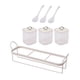 thumbnail image 3 of Juego De Tarros Con Tapas Pp Spice Shaker Jars Para Cocina Aperitivo Sal Estilo B, 3 of 3