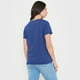 thumbnail image 2 of Polera Mujer Manga Corta Focal Print Navy Corona, 2 of 5