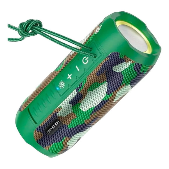 Parlante Borofone Br21 Camuflaje azul