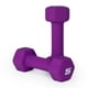 thumbnail image 1 of Par de mancuernas CAP Barbell, neopreno, 2,27 kg, color violeta, 1 of 7