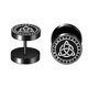 thumbnail image 4 of Pendientes Con Estilo Para Hombres Y Mujeres Aretes Redondos De Metal Joyería Perforadora Estilo N, 4 of 5