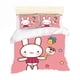 thumbnail image 2 of Chocolate Cream Duvet Quilt Covers Pillow Case Bedding Sets3-Piece Bedding Set (1 Duvet Cover + 2 Pillow Shams), 2 of 3