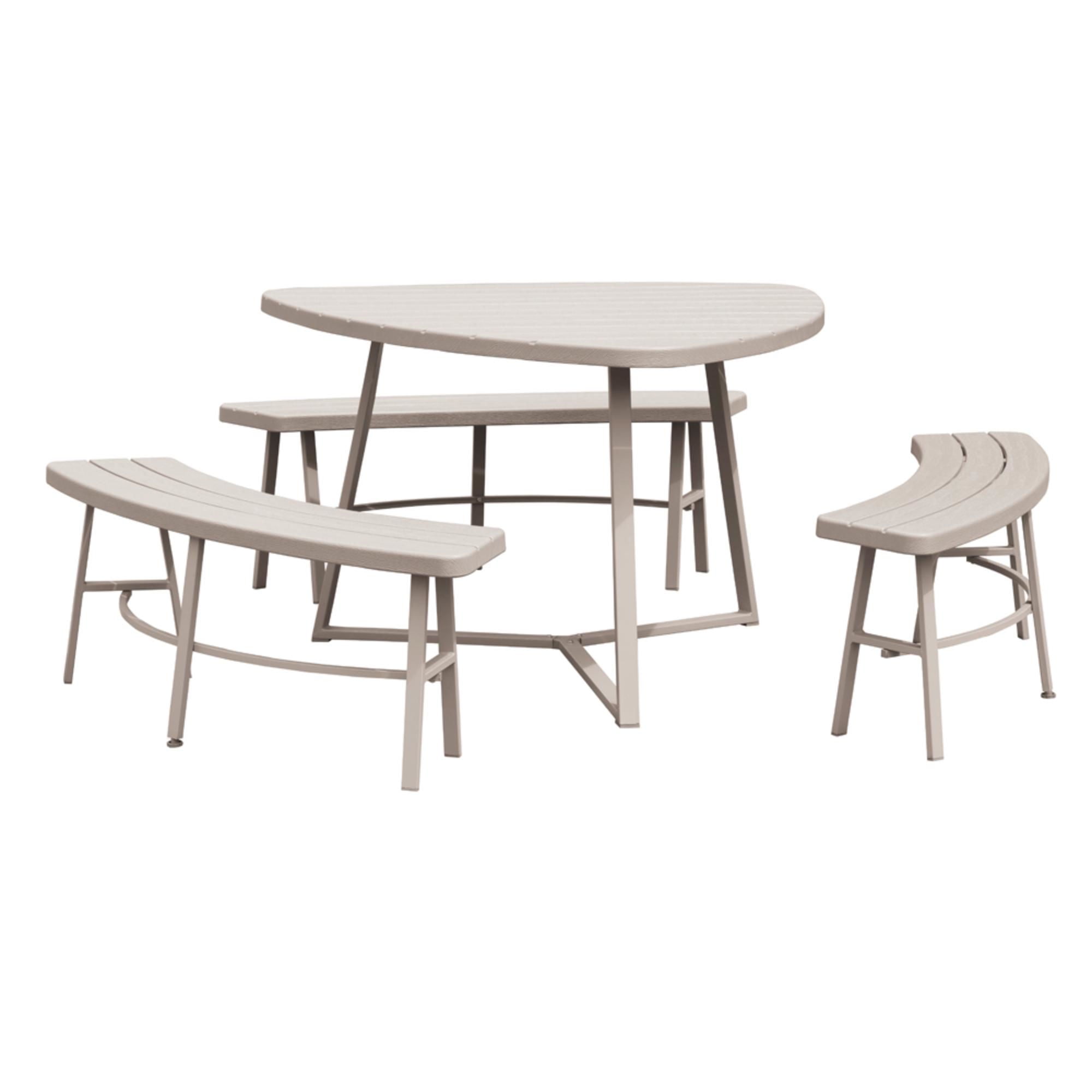 Mainstays - Juego Terraza 4 Piezas Pth010 Beige